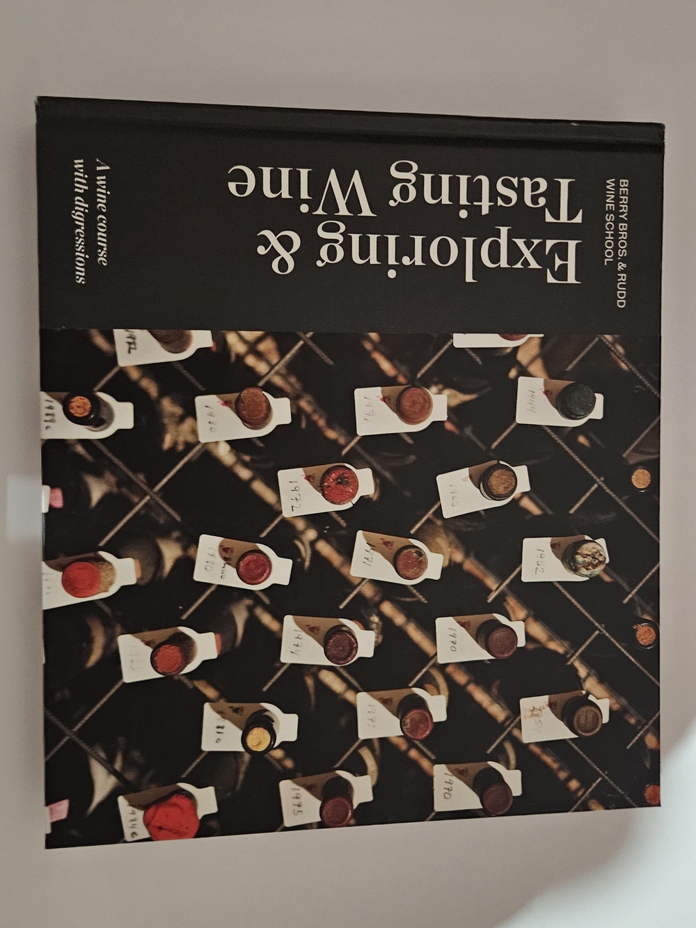 Exploring & Tasting Wine Book - Black and Multicolor